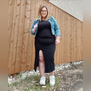 maurices- High Neck Rib Tank Dress